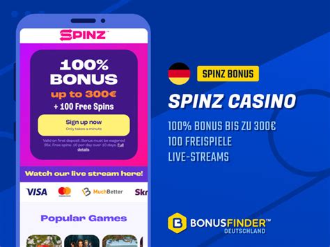 Spinz com casino bonus